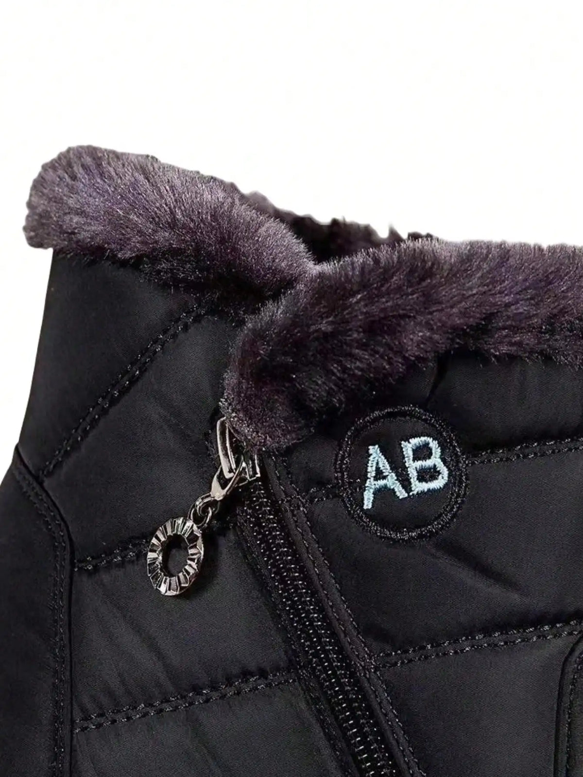 Gewatteerde snowboots met rits - afbeelding 8