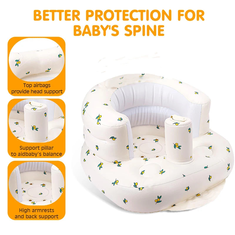 Opblaasbare babysofa