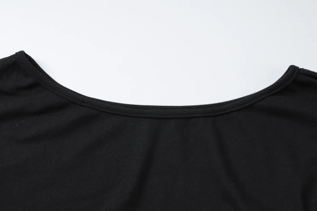 Off-shoulder jurk met vleermuismouwen - afbeelding 25