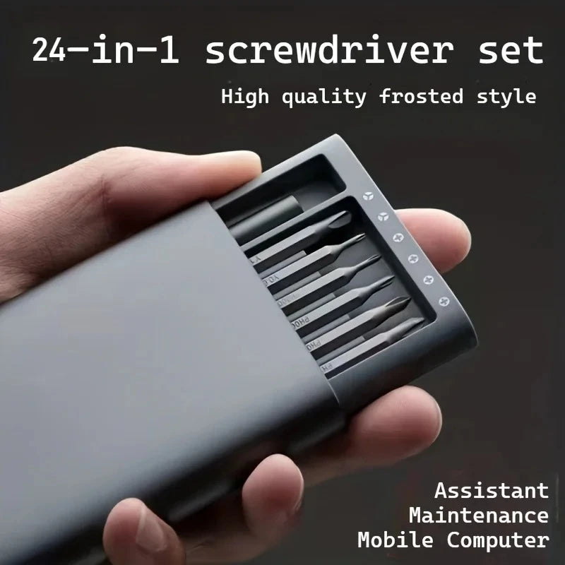 Precisie schroevendraaierset, 24-delig