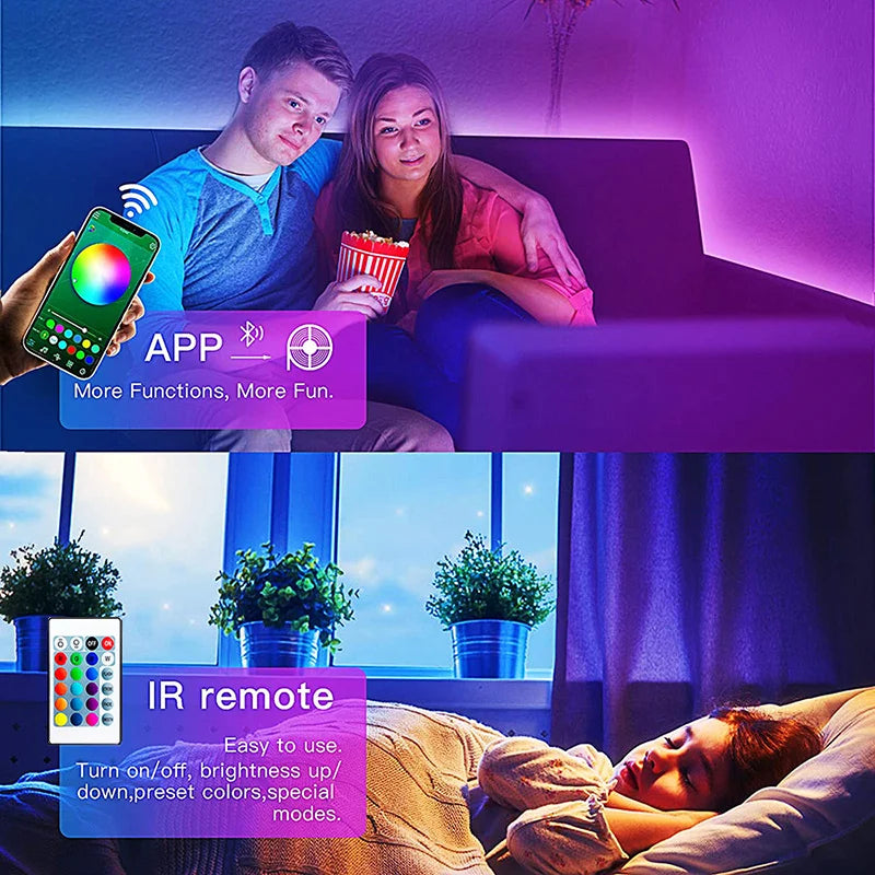 USB RGB LED-stripverlichting