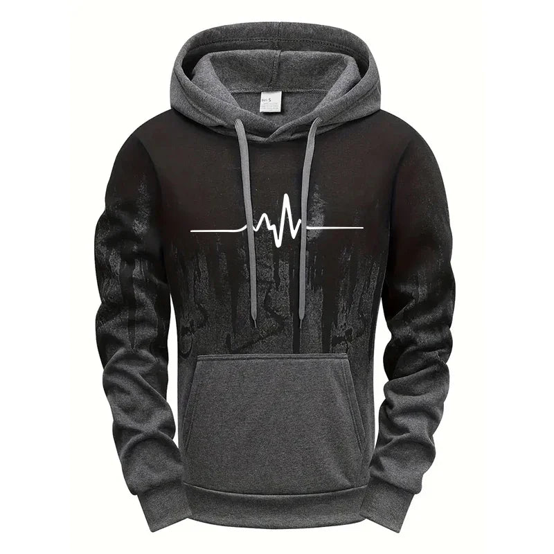 Joggingpak met hartslagprint - afbeelding 12