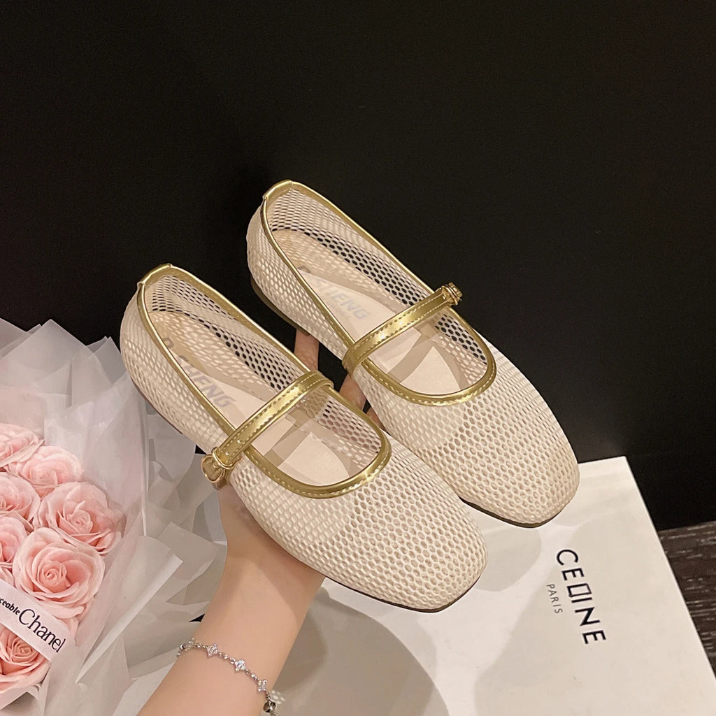 Luxe dames sandalen in Mary Jane-stijl