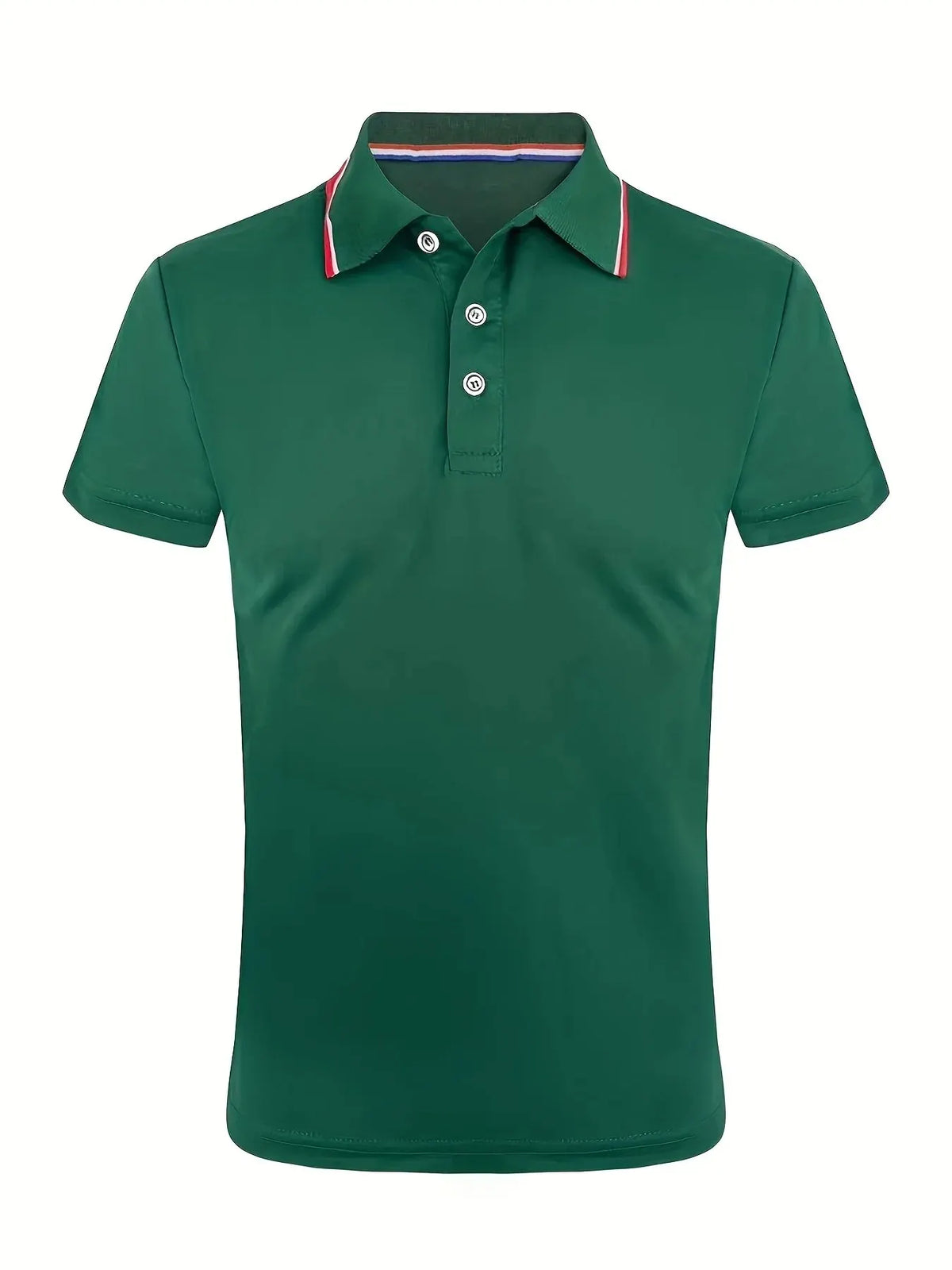 Herenpoloshirt met streepkraag - afbeelding 25