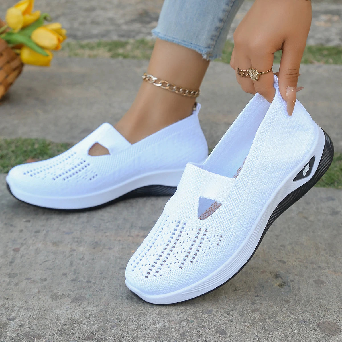 Dames casual sportschoenen