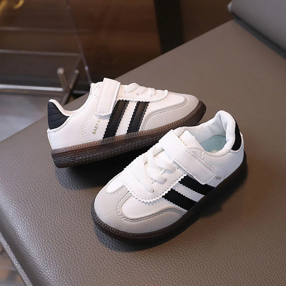 Sportieve PU leren kinderschoenen