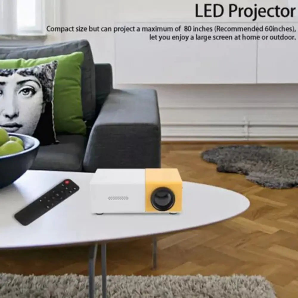 1080P mini projector met ingebouwde speaker