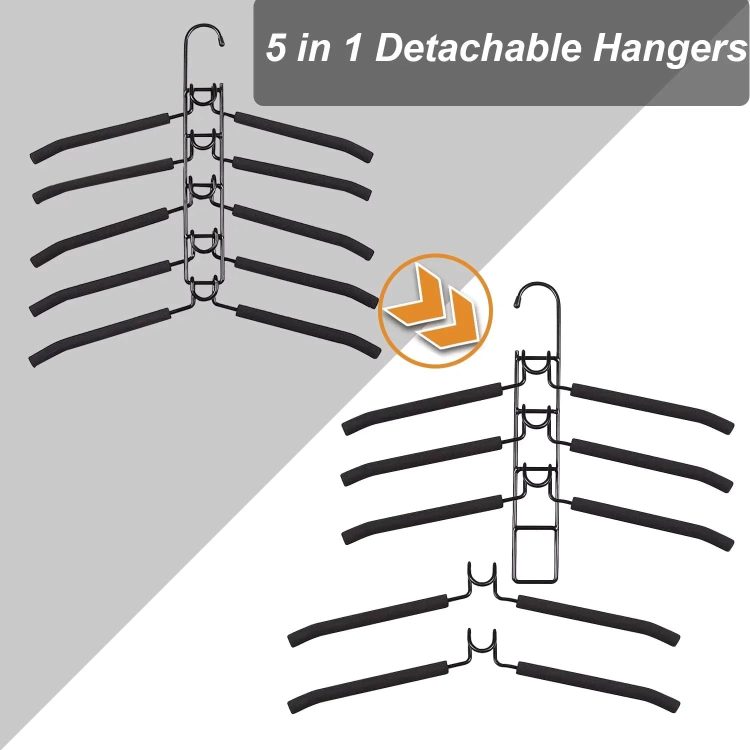 5-laags kledingdroogrek en garderobe organizer
