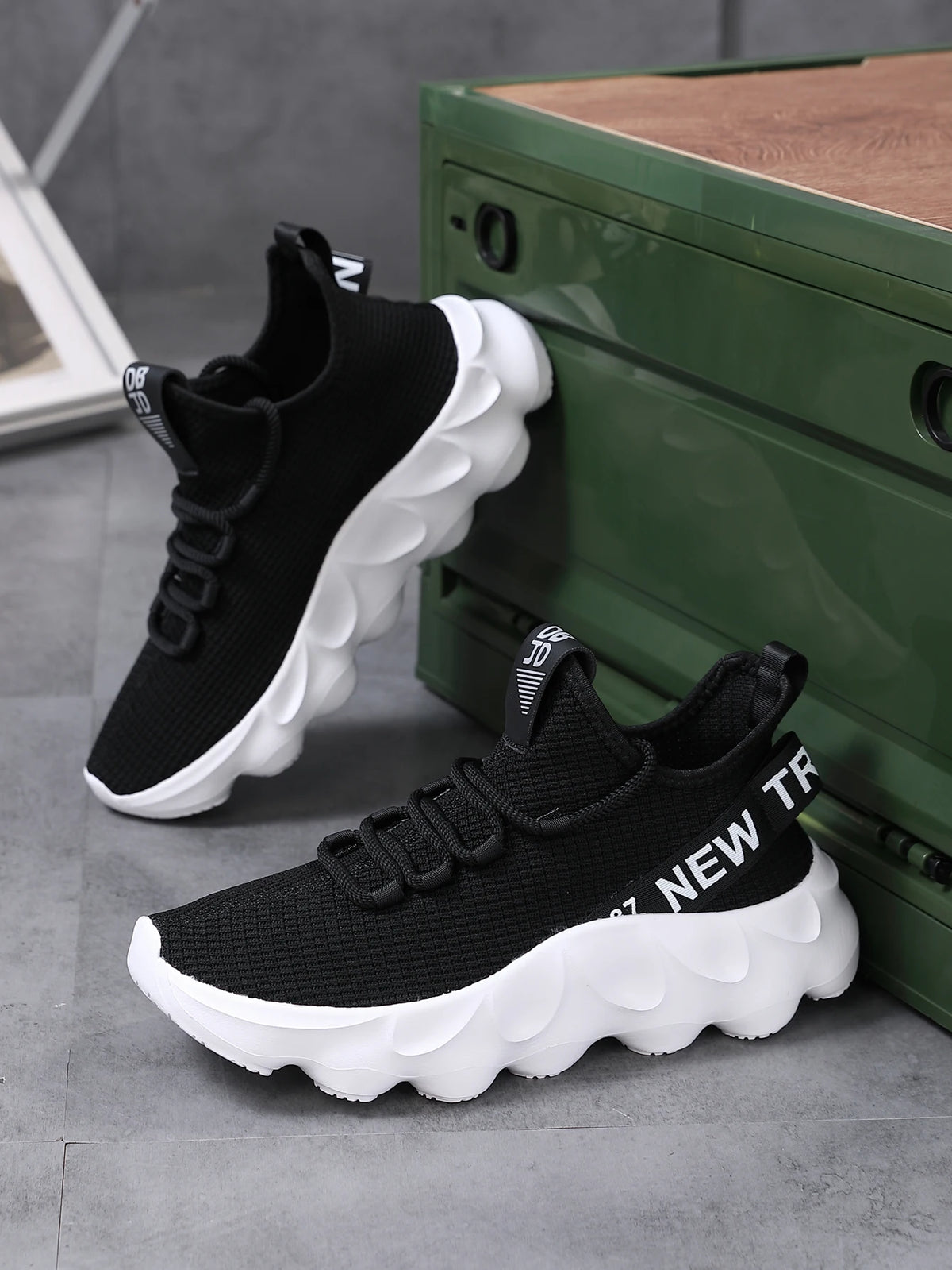 Ademende herensneakers - afbeelding 10