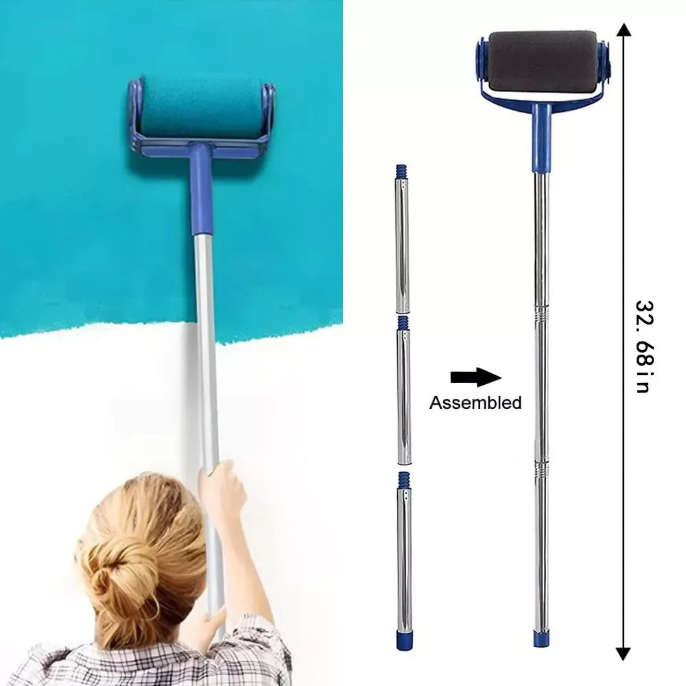 Verfroller set met verlengbare steel