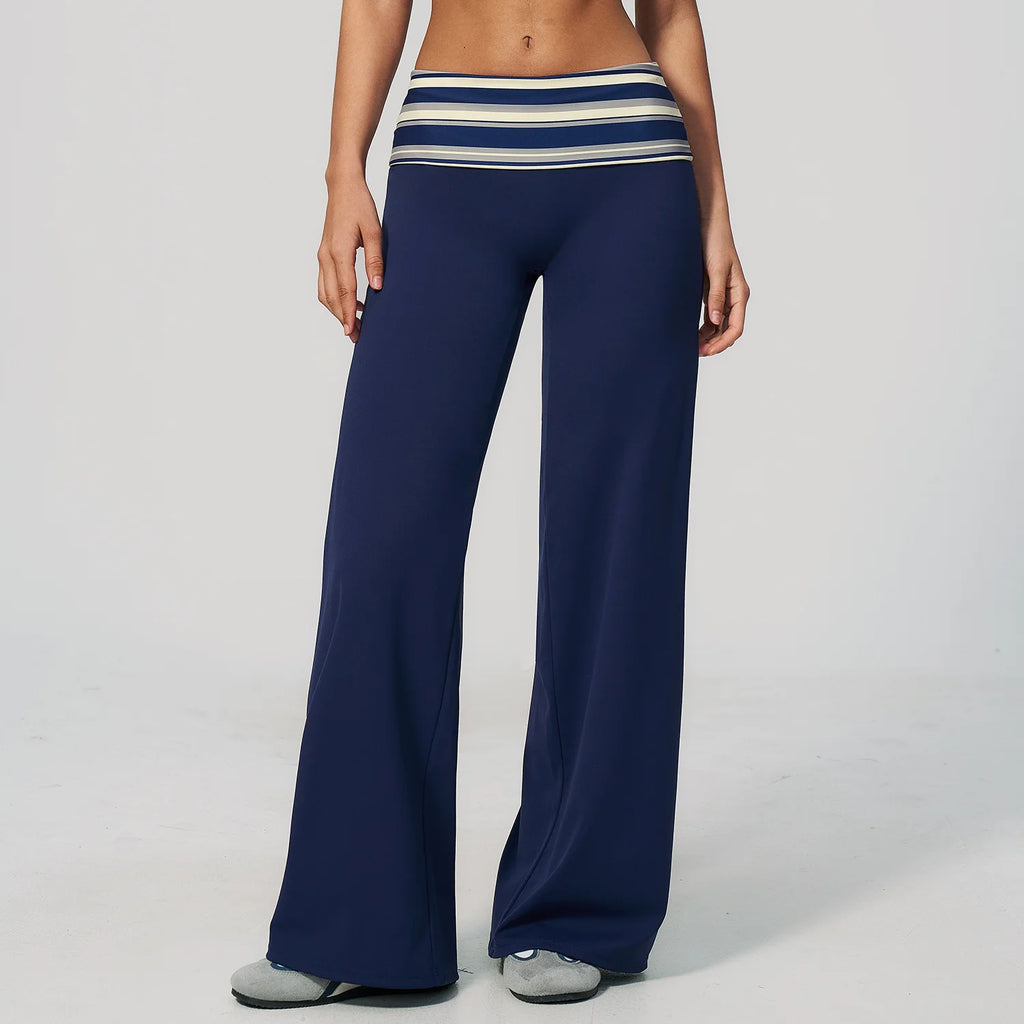 Wide leg yoga pants voor dames