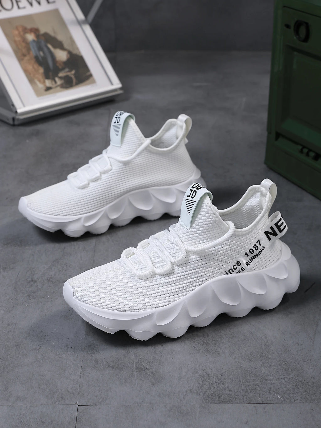 Ademende herensneakers - afbeelding 7