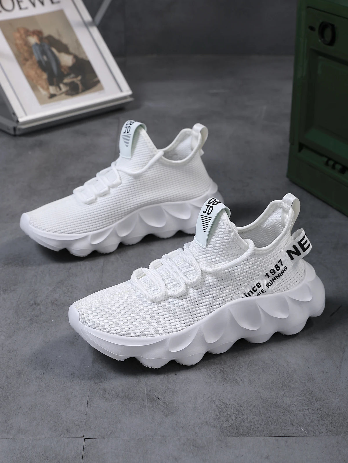 Ademende herensneakers - afbeelding 7
