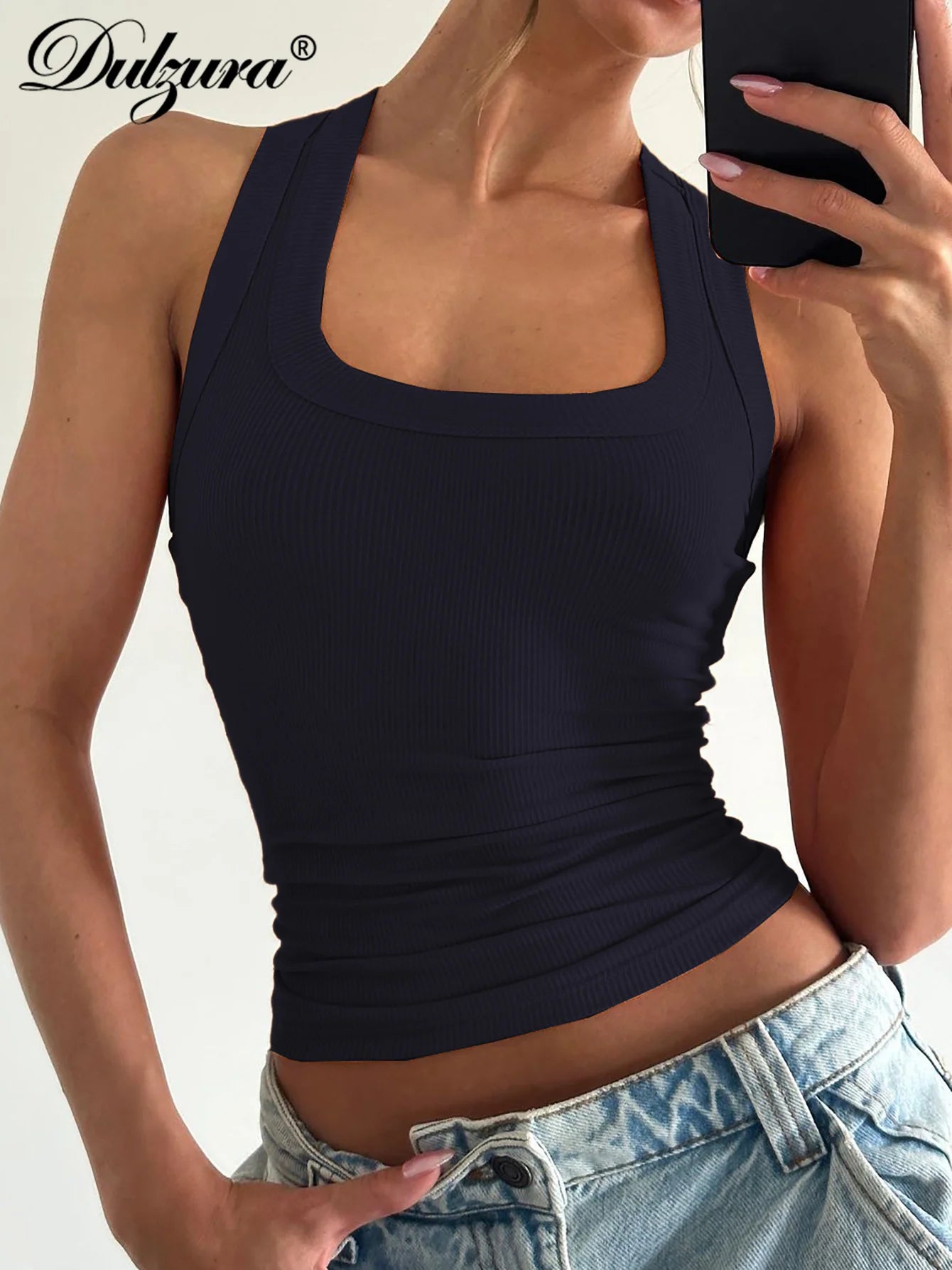 Dulzura dames rib tanktop
