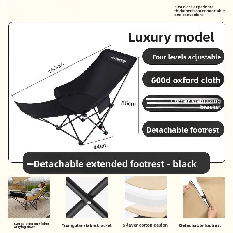 4-standen verstelbare Moon Chair