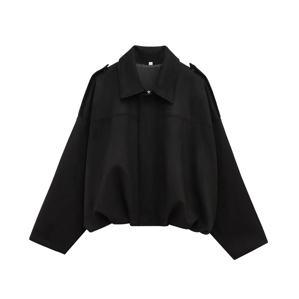 Suède-look jack met vleermuismouwen - afbeelding 20