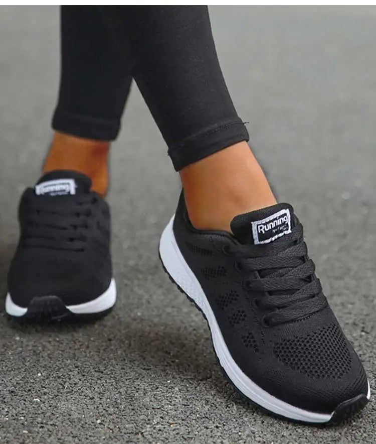 Klassieke gebreide damessneakers - afbeelding 9