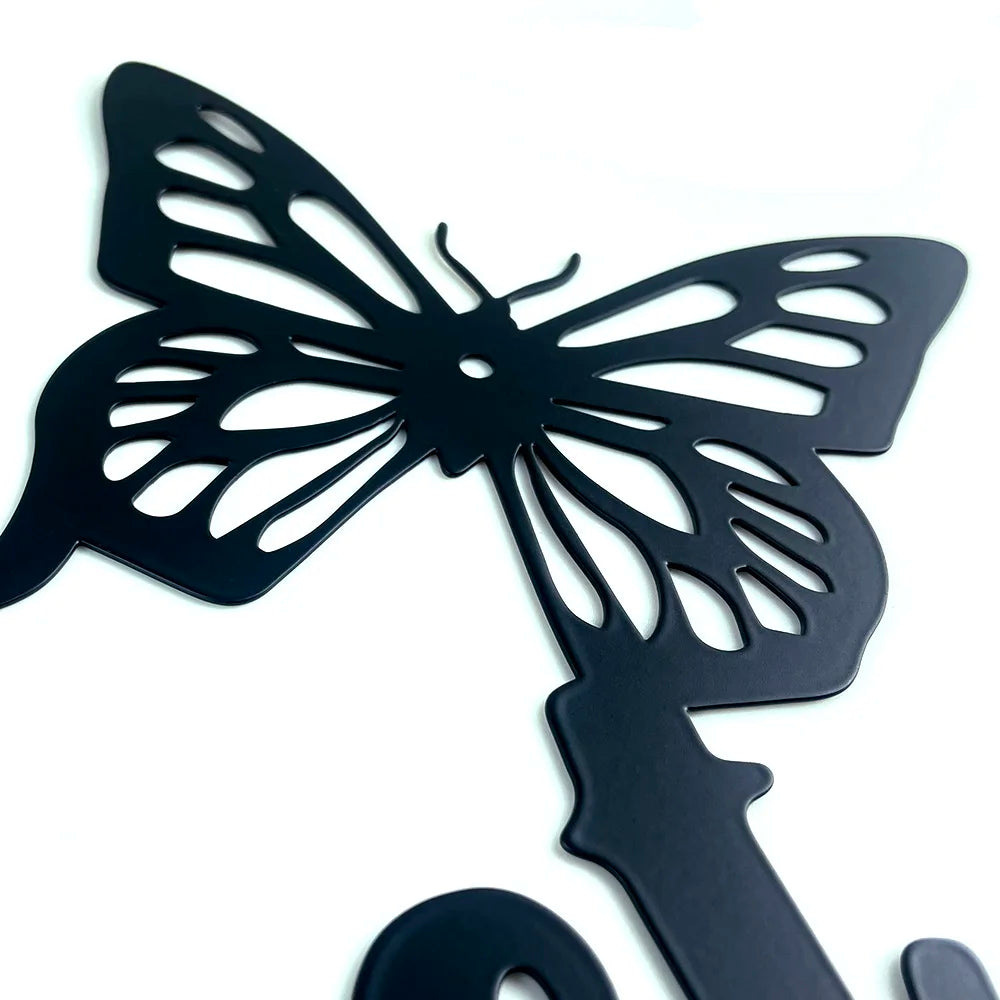 Home Sweet Home" metalen wanddecoratie