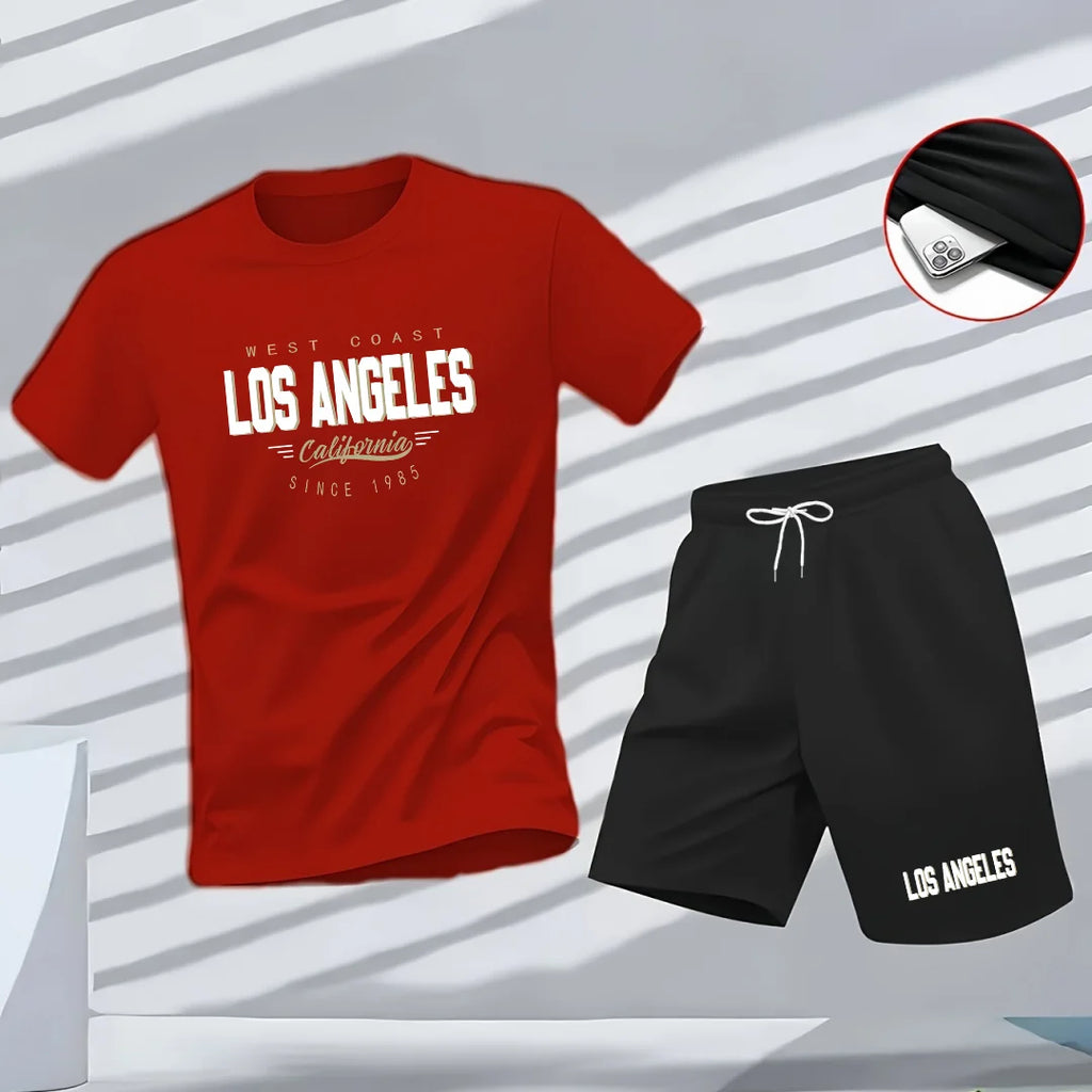 Heren T-shirt set voor zomer 2026
