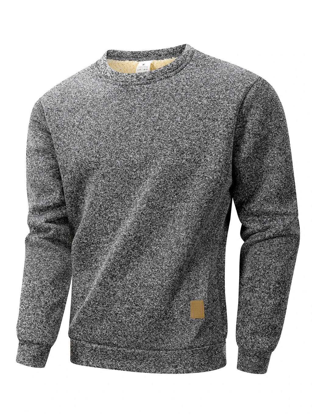 Fleece sweater met capuchon voor heren - afbeelding 4