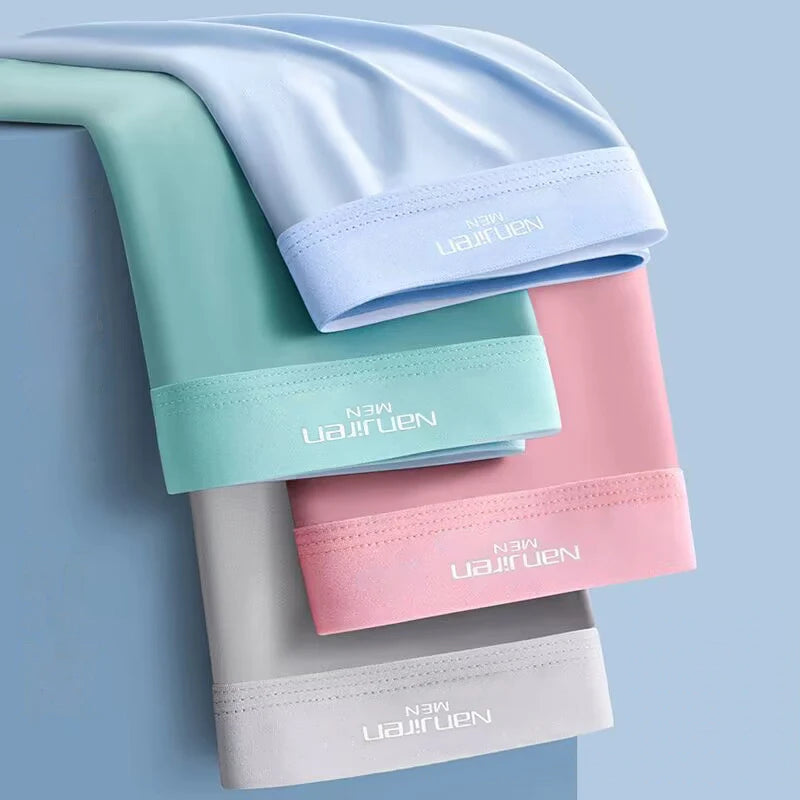 Boxershorts, zijdezacht materiaal (set van 4)