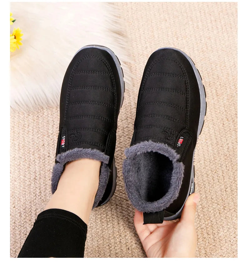 Warme halfhoge winterboots - afbeelding 11