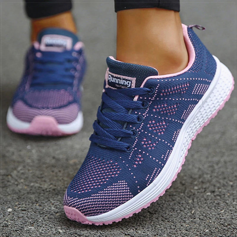 Klassieke gebreide damessneakers - afbeelding 3