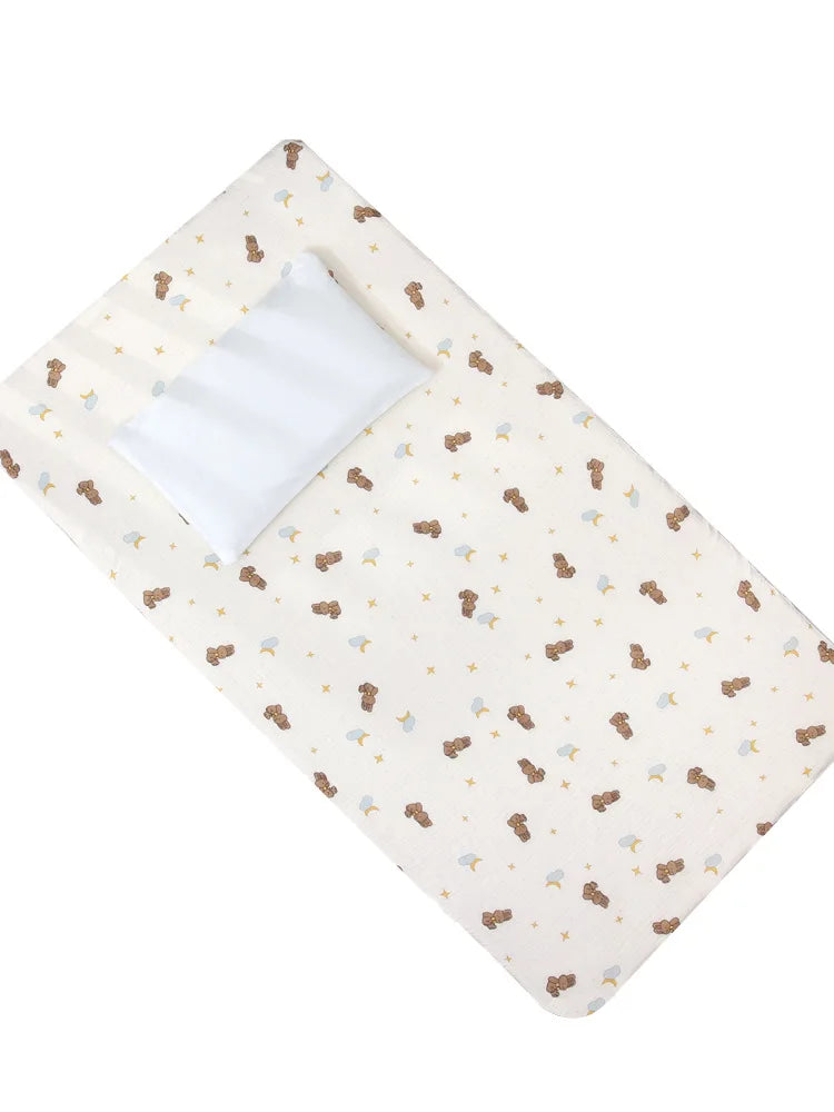 Superzachte baby hoeslaken van microfiber