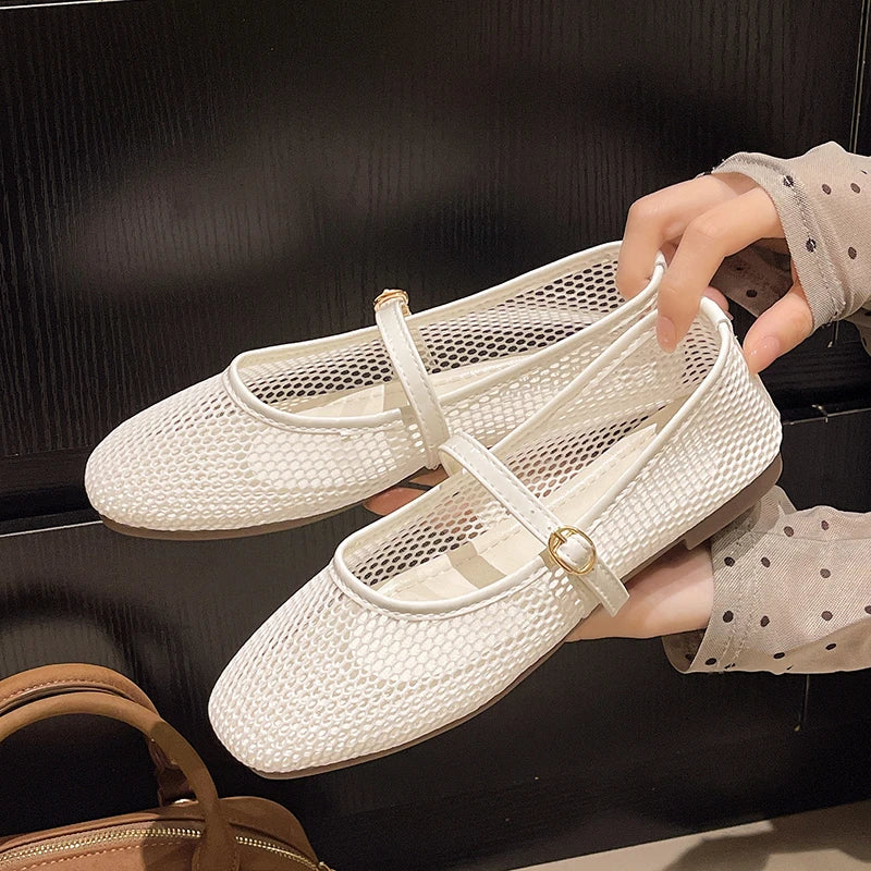 Luxe dames sandalen in Mary Jane-stijl