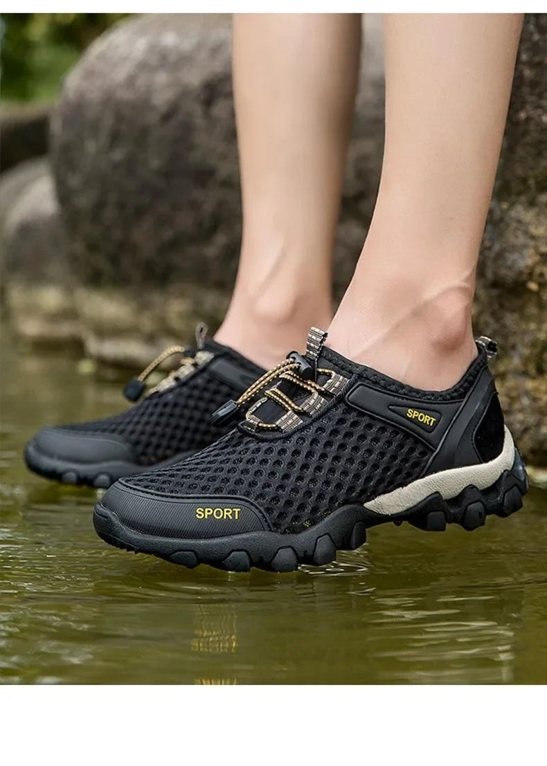 Ademende outdoorschoenen voor heren - afbeelding 13