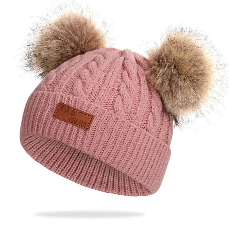 Kindermuts met pompons - afbeelding 11