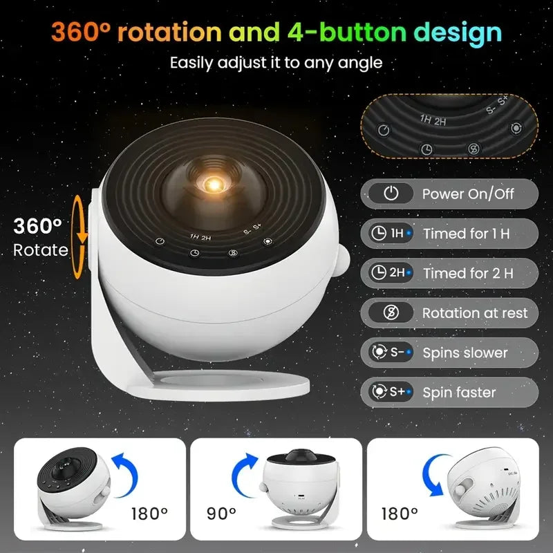 Galaxy sterrenhemel projector