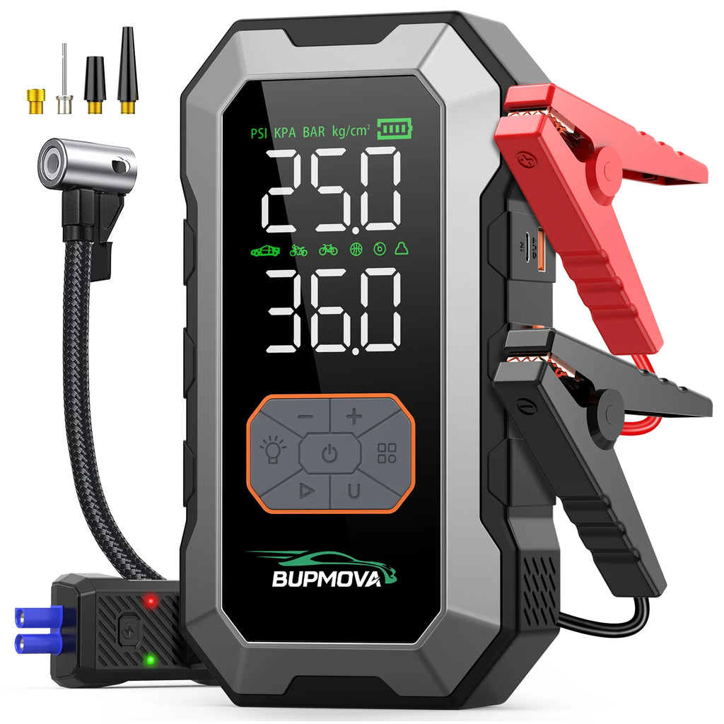 1500A Auto Jumpstarter met Powerbank