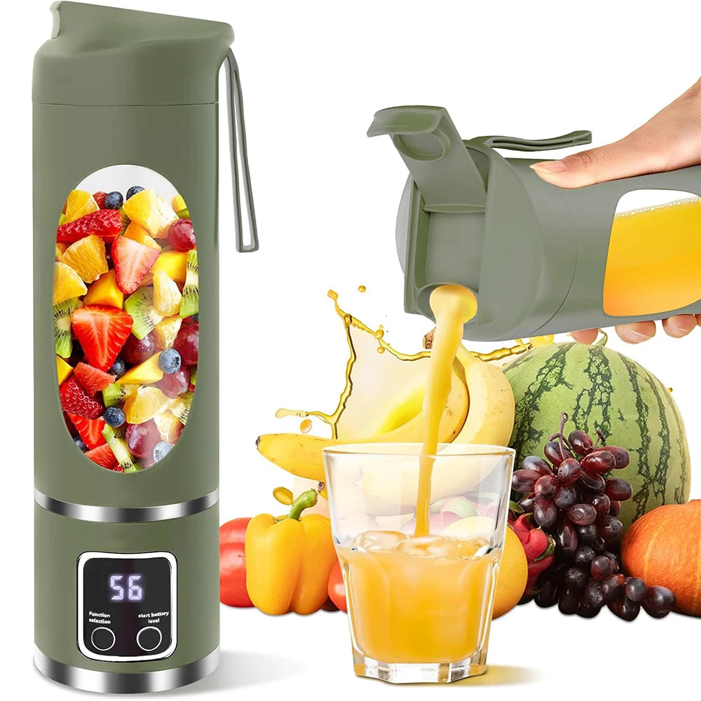 Draagbare elektrische juicer blender