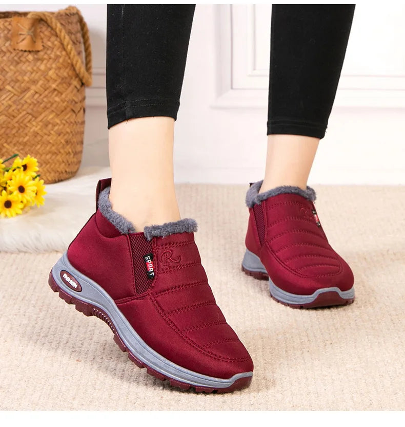 Warme halfhoge winterboots - afbeelding 6