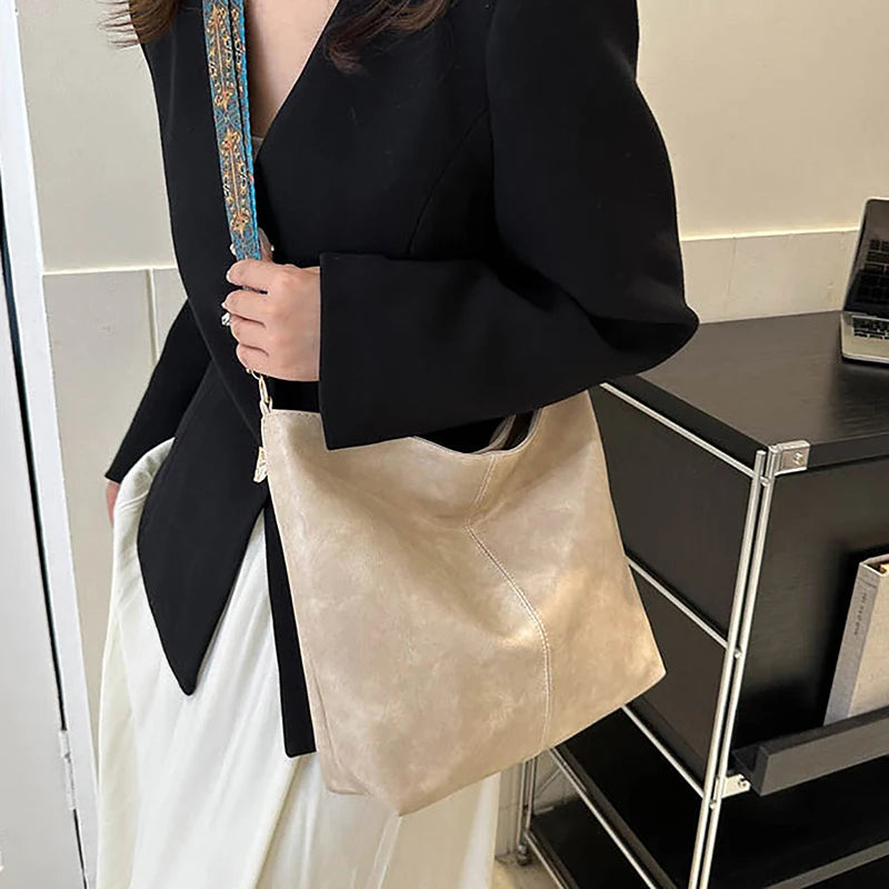 Vintage bucket bag - afbeelding 4