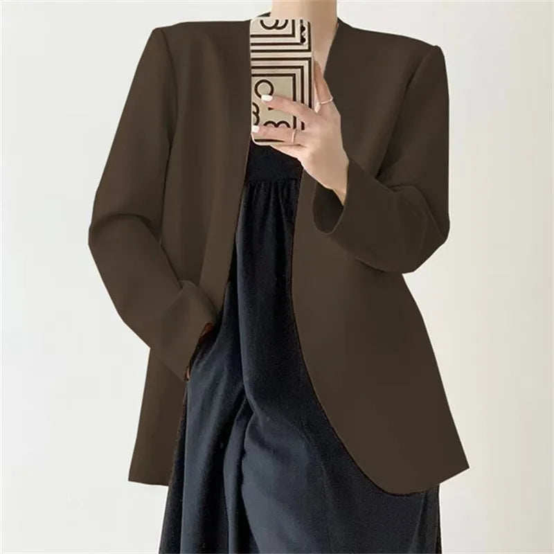 Losse Damesblazer met Dierenprint - afbeelding 3