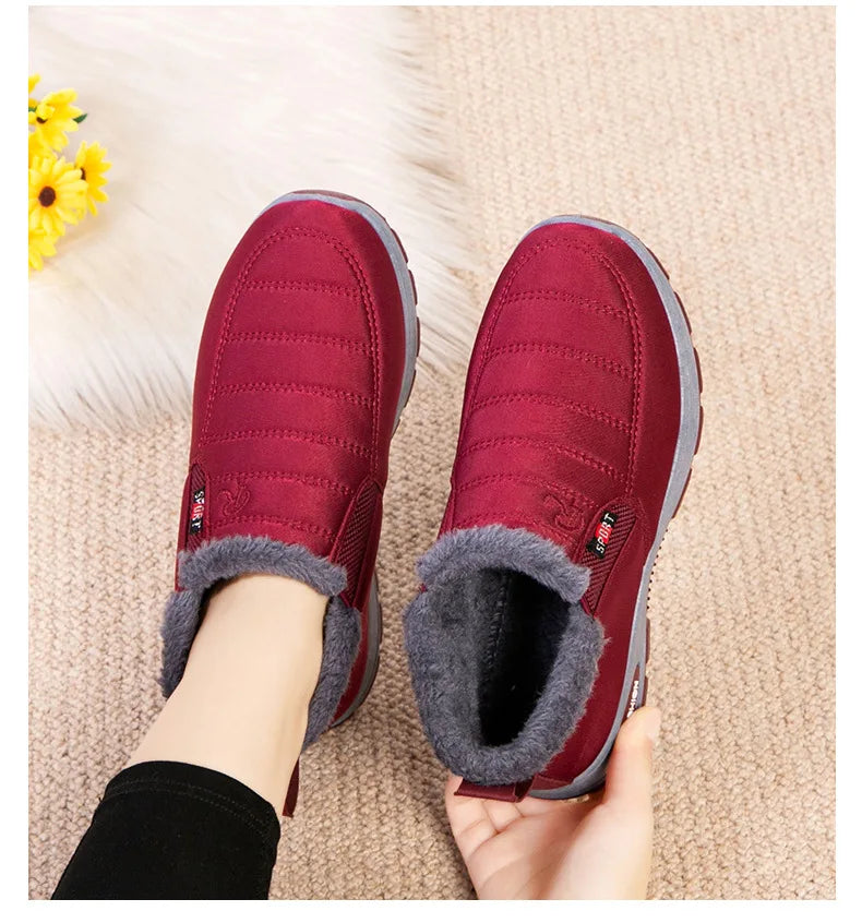 Warme halfhoge winterboots - afbeelding 7