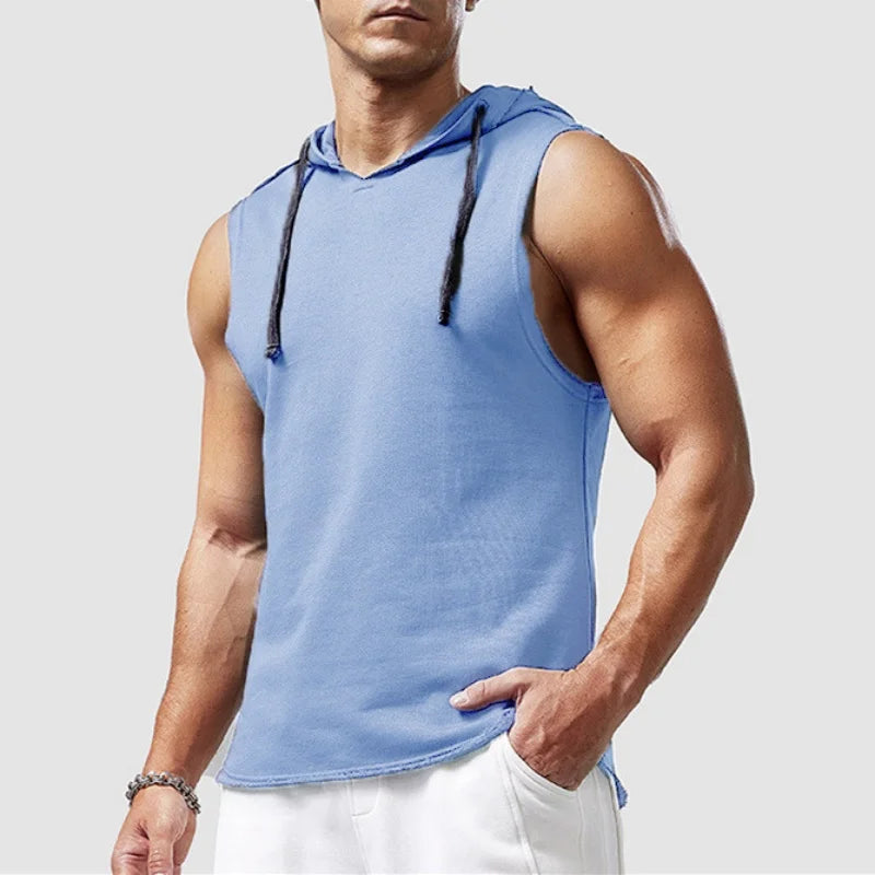 Mouwloze hoodie-tanktop - afbeelding 12
