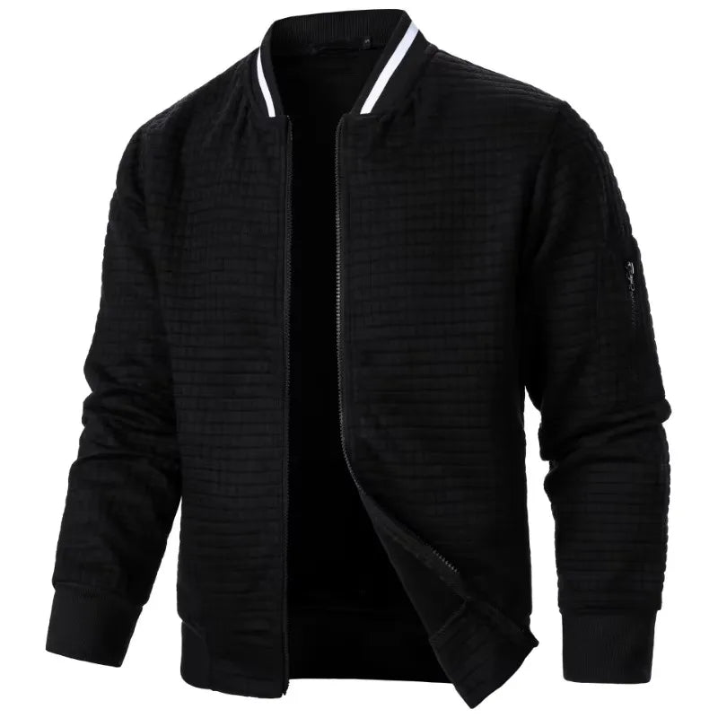 Baseball jacket met rits