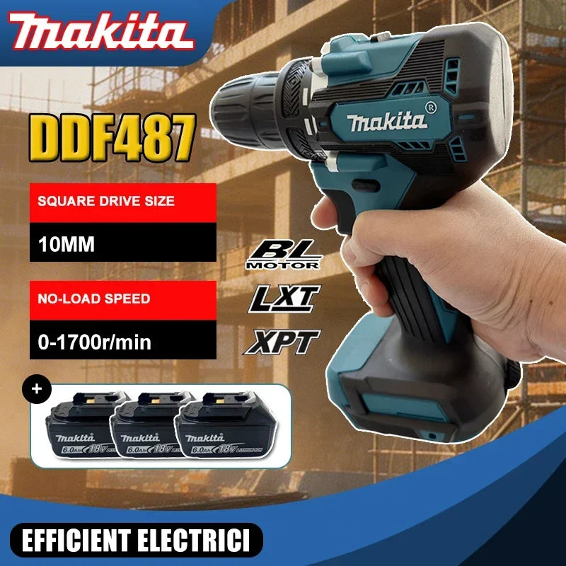 Makita DDF487 Accuboormachine Brushless 18V