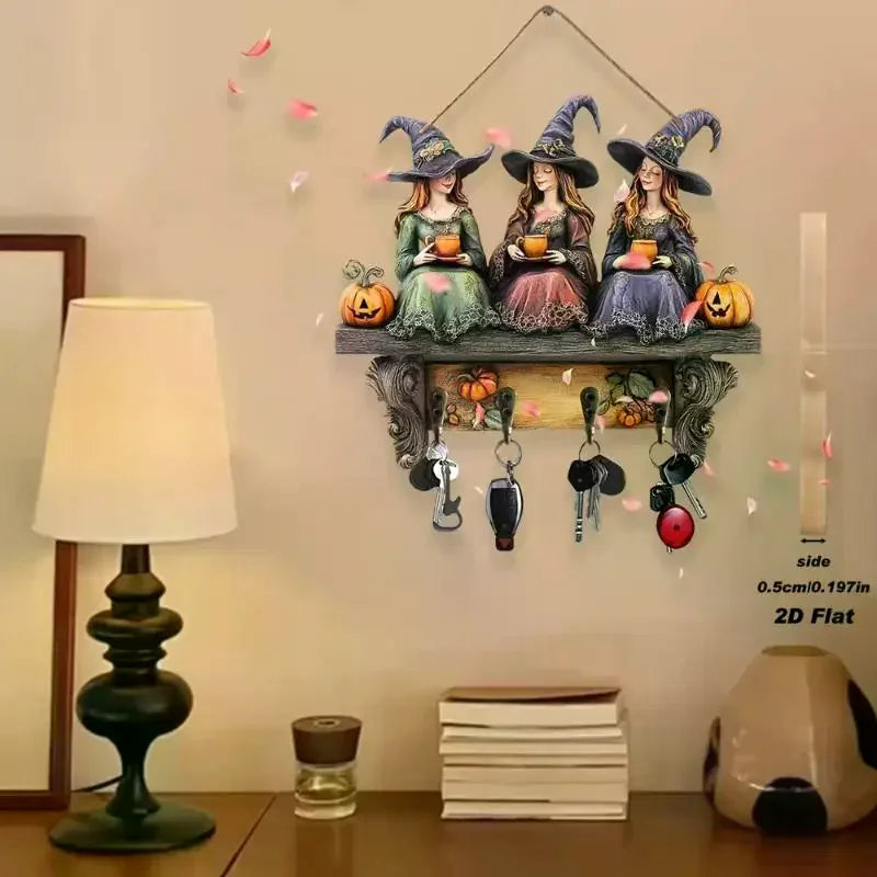 Exclusieve Halloween &amp; Christmas houten decoratieset