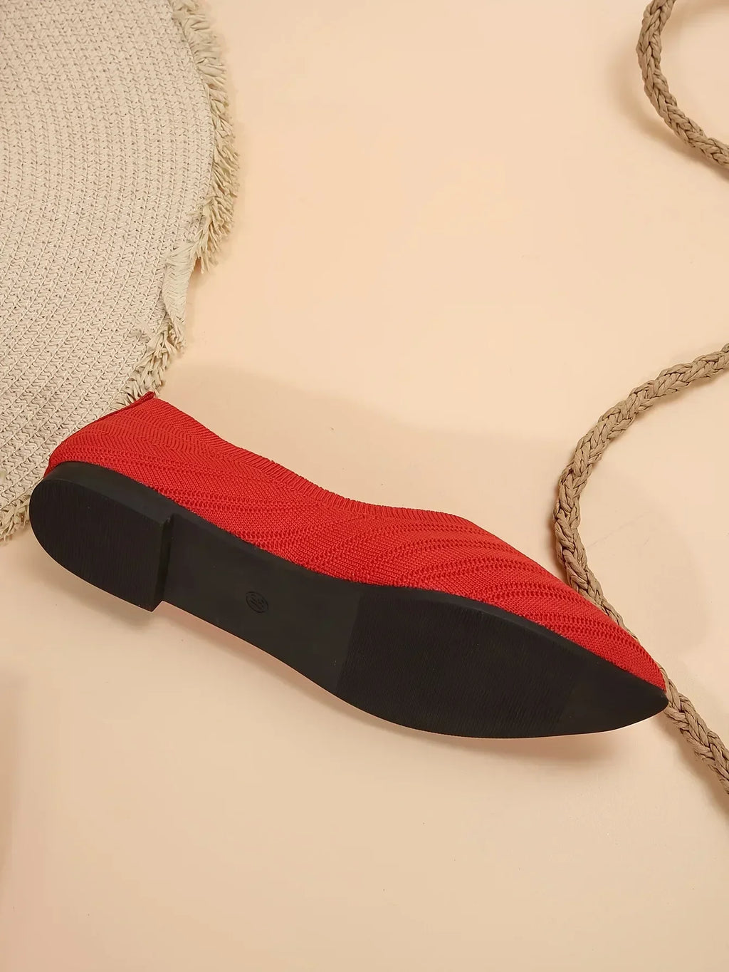 Gebreide spitse ballerina's - afbeelding 28