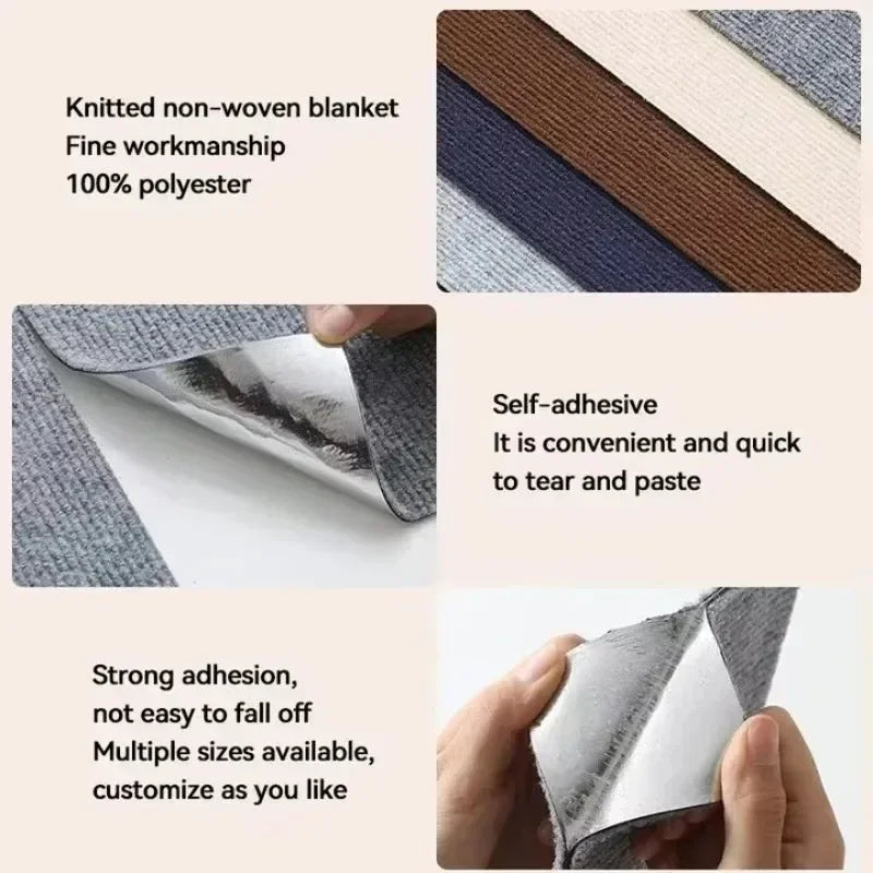 Zelfklevende, op maat te knippen krabmat