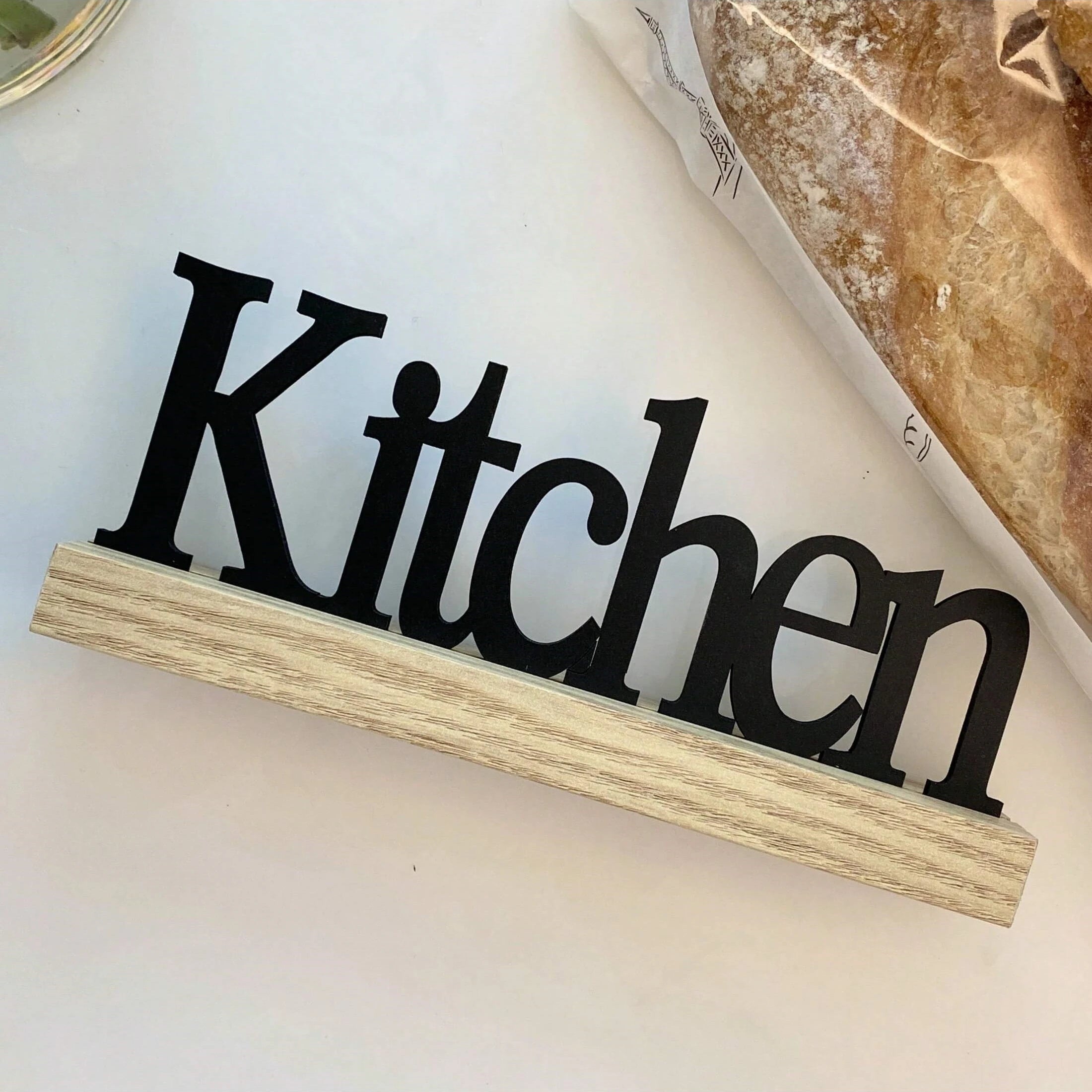 Houten inspiratiedecoratie