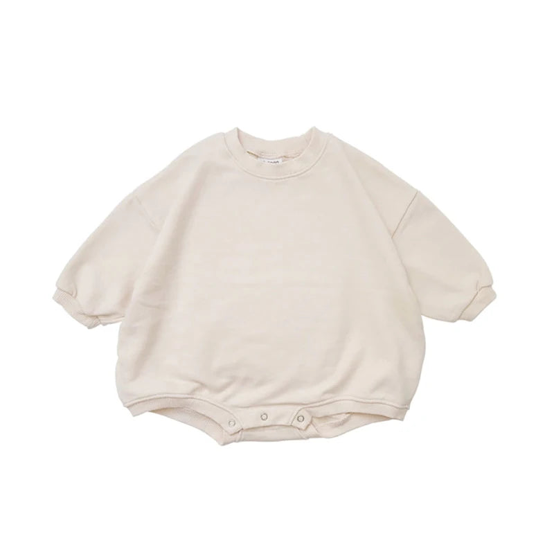 Babyromper in sweaterstijl - afbeelding 3