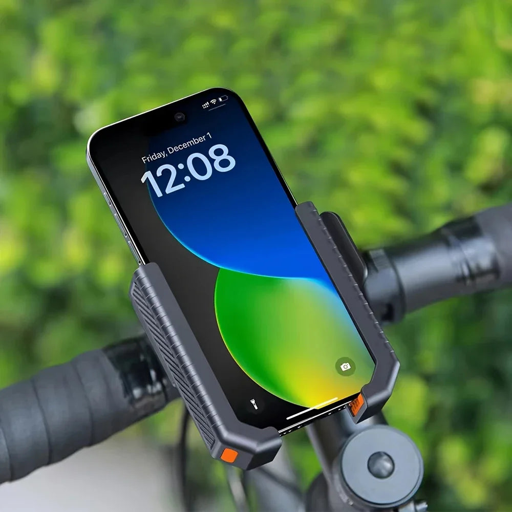 Stevige telefoonhouder voor het stuur