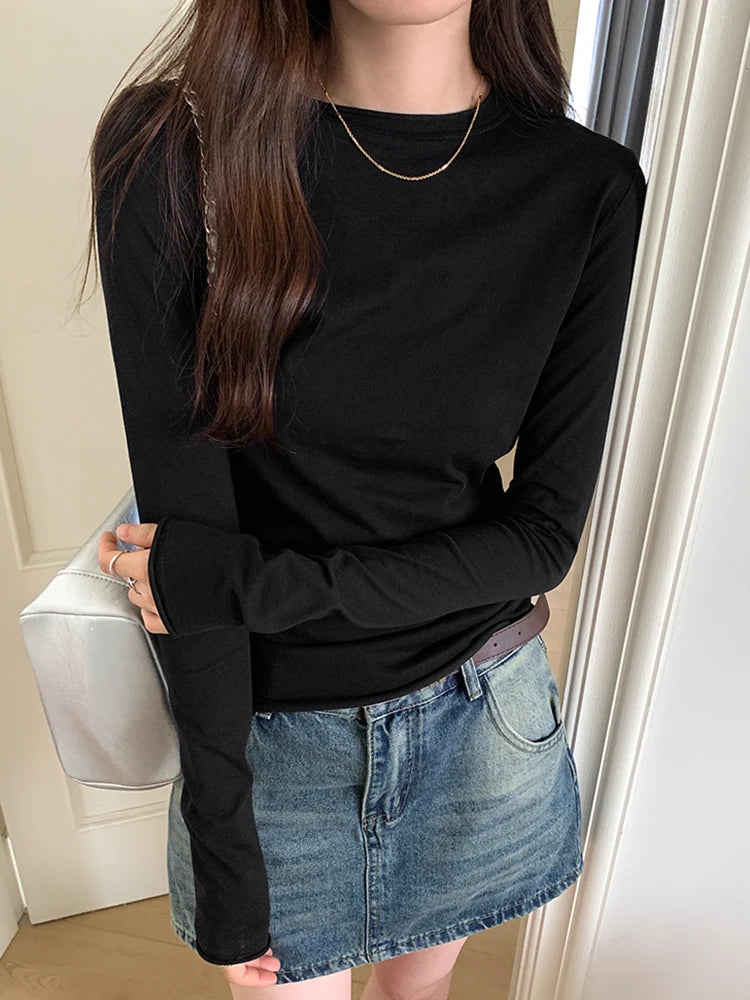 Basic shirt met lange mouwen - afbeelding 25