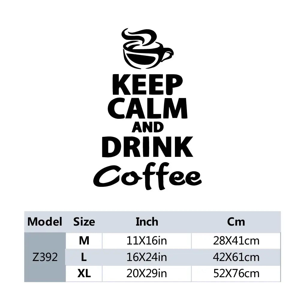 Koffiekop muursticker