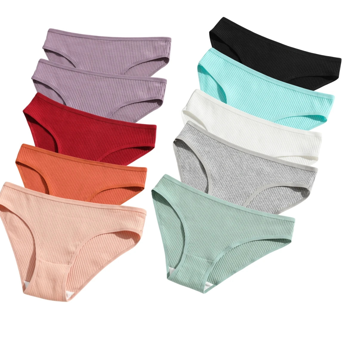 10-delige set dames slips
